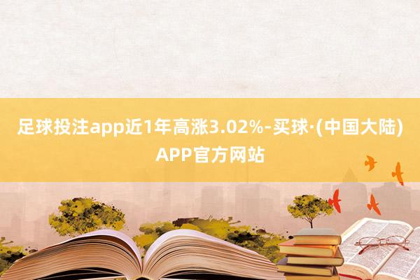 足球投注app近1年高涨3.02%-买球·(中国大陆)APP官方网站